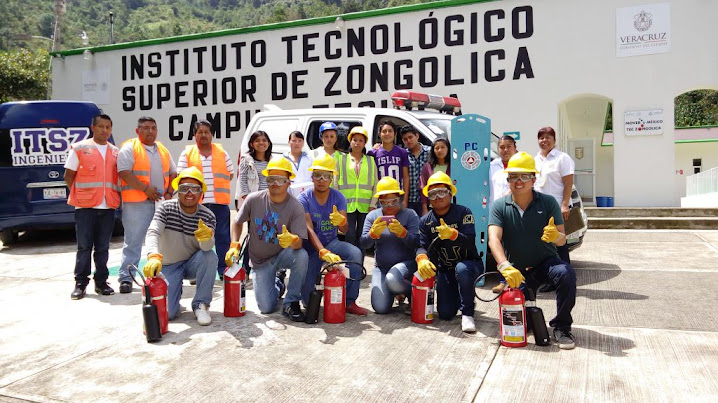 22-09-2015 Simulacro de evacuación en Tec Zongolica Campus Tequila.